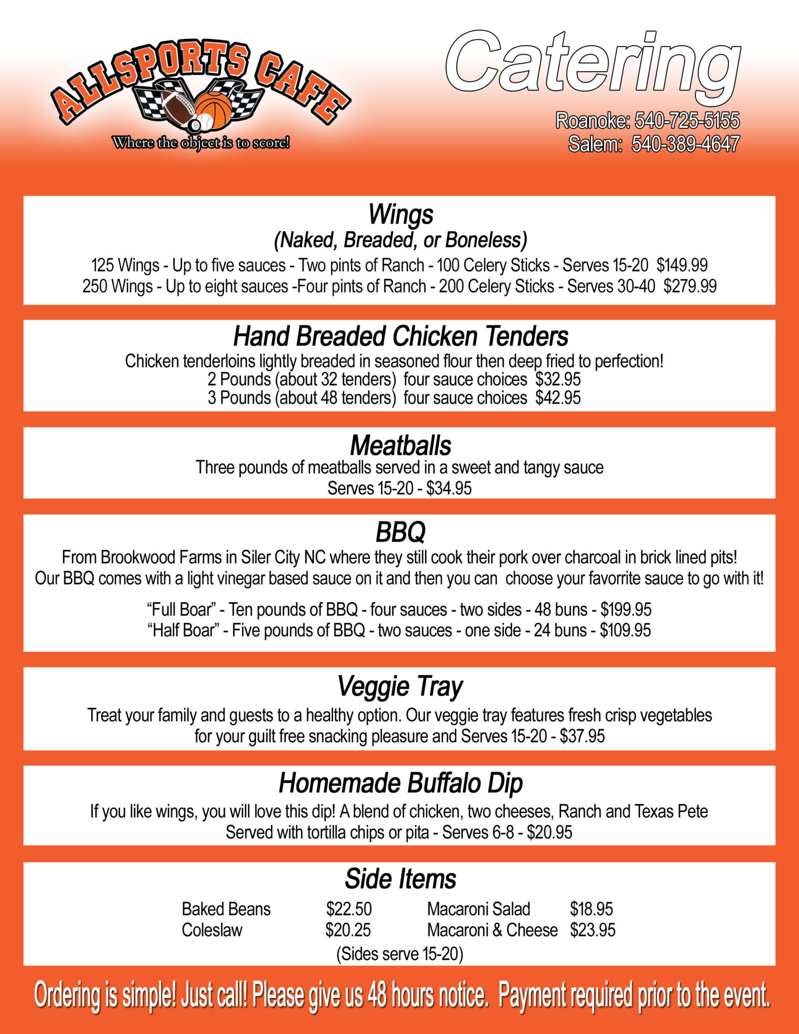 Allsports Cafe Salem - nm39w23