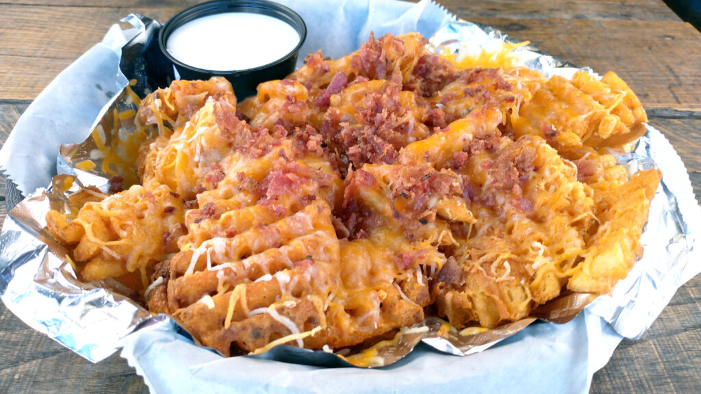 picture of cheese fries